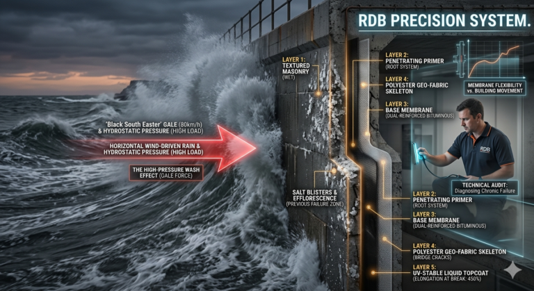 The Helderberg Waterproofing Audit: Why “Standard” Methods Fail in Our Micro-Climate