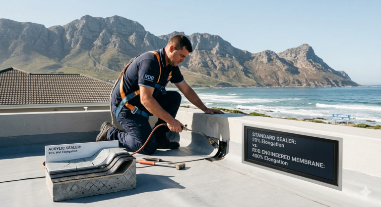 Coastal Waterproofing vs. Standard Sealing: The Engineered Approach to Western Cape Exposures
